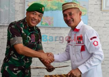 Pemkab Pohuwato dengan Korem 133/NMB Tanda Tangani NPHD Pengamanan Pilkada 2024