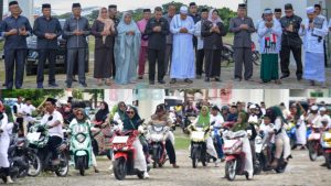 Meriahkan Peringatan 1 Muharram, Wabup Suharsi Igirisa Sambut Ratusan Peserta Pawai Hijratul Rasul