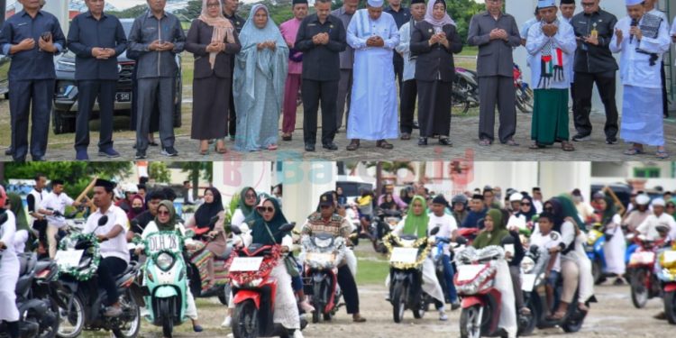Meriahkan Peringatan 1 Muharram, Wabup Suharsi Igirisa Sambut Ratusan Peserta Pawai Hijratul Rasul