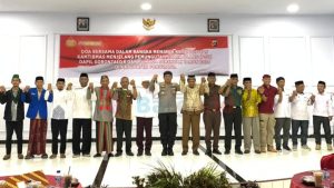 Dari Gelaran Doa Bersama, Kapolres Pohuwato Ajak Semua Pihak Sukseskan PSU dan Pilkada 2024