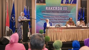Lewat Rakerda III, Suharsi Igirisa Harap IWAPI Mampu Menjadi Contoh Bagi Organisasi Perempuan Lainnya
