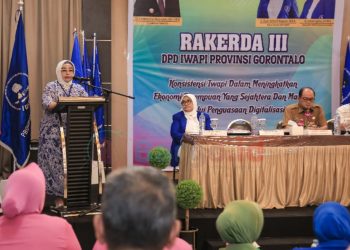 Lewat Rakerda III, Suharsi Igirisa Harap IWAPI Mampu Menjadi Contoh Bagi Organisasi Perempuan Lainnya