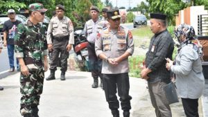 Danrem 133/NW Bersama Kapolda Gorontalo Tinjau Langsung Pelaksanaan PSU di Pohuwato