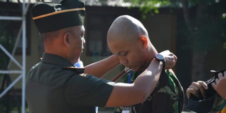 Dandim 1304/Gorontalo Buka Latsardik Taruna-Taruni SMA Terpadu Wira Bhakti Angkatan XXIII