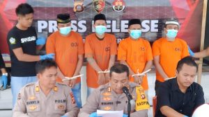 Polres Pohuwato Ungkap Pembunuhan di Depan SPBU Marisa, 4 Tersangka Terancam Hukuman 20 Tahun