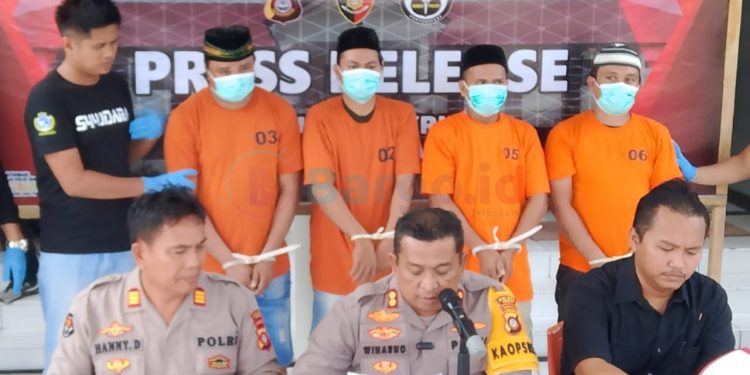 Polres Pohuwato Ungkap Pembunuhan di Depan SPBU Marisa, 4 Tersangka Terancam Hukuman 20 Tahun
