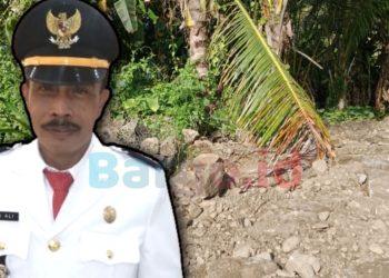 Bronjong yang Dirusak OTK di Makarti Jaya Taluditi Segera Dibenahi