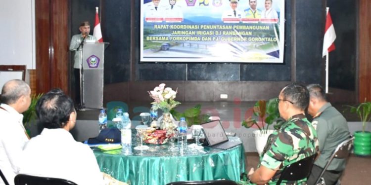 Pemkab Pohuwato Harap Dukungan Pemerintah Pusat Tuntaskan Pembangunan Jaringan Irigasi Randangan