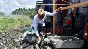 Bupati Pohuwato Letakkan Batu Pertama Pembangunan Masjid Al-Hidayah di Dusun Wawohu