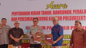 Kolaborasi Polda Gorontalo dan Pani Gold Project Wujudkan Polsubsektor Buntulia