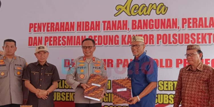 Kolaborasi Polda Gorontalo dan Pani Gold Project Wujudkan Polsubsektor Buntulia