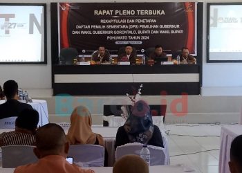 113.299 Pemilih Terdaftar, KPU Pohuwato Resmi Umumkan DPS untuk Pilkada 2024