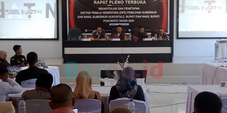 113.299 Pemilih Terdaftar, KPU Pohuwato Resmi Umumkan DPS untuk Pilkada 2024