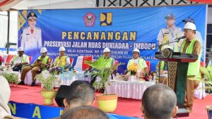 Pemerintah Pusat Alokasikan Rp 74,6 Miliar untuk Pembangunan Jalan Duhiada’a-Imbodu
