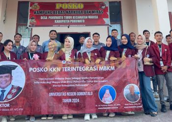 Pemdes Pohuwato Timur Kembali Jadi Lokasi Penempaan 16 Mahasiswa KKN UNG