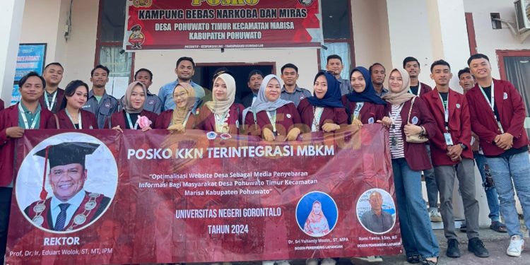 Pemdes Pohuwato Timur Kembali Jadi Lokasi Penempaan 16 Mahasiswa KKN UNG