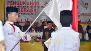 30 Paskibraka Pohuwato Resmi Dikukuhkan, Siap Kibarkan Sang Merah Putih di HUT RI