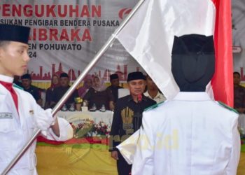 30 Paskibraka Pohuwato Resmi Dikukuhkan, Siap Kibarkan Sang Merah Putih di HUT RI