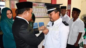 Sherman Moridu Resmi Lantik Heriyanto Guzali sebagai Penjabat Kades Lahumbo, Persiapan Pilkades Menjadi Prioritas
