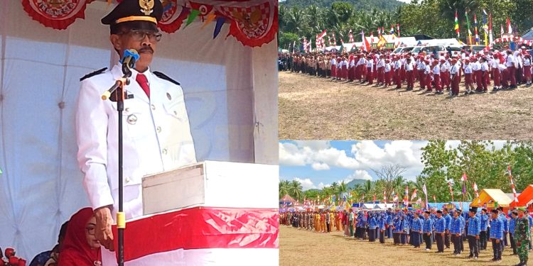 Khidmatnya Upacara HUT RI ke-79 di Taluditi, Ini Rangkaian Kegiatannya