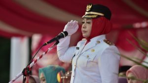 Penurunan Bendera HUT ke-79 RI di Pohuwato, Wabup Suharsi Pimpin Upacara