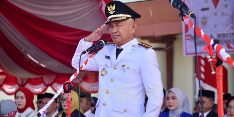 Bupati Pohuwato Jadi Inspektur Upacara Detik-detik Proklamasi HUT ke-79 RI