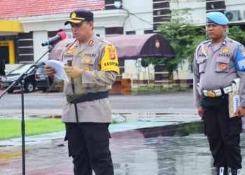 Pastikan Kesiapan Pengamanan Pilkada, Polres Pohuwato Gelar Apel Operasi Mantap Praja Otanaha 2024