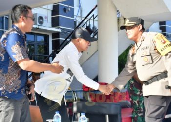 Polres Pohuwato Gelar Simulasi Sispamkota untuk Kesiapan Pengamanan Pilkada 2024