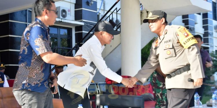 Polres Pohuwato Gelar Simulasi Sispamkota untuk Kesiapan Pengamanan Pilkada 2024