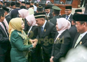 Wabup Suharsi Igirisa Hadiri Pelantikan Anggota DPRD Provinsi Gorontalo Periode 2024-2029