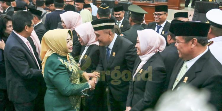 Wabup Suharsi Igirisa Hadiri Pelantikan Anggota DPRD Provinsi Gorontalo Periode 2024-2029