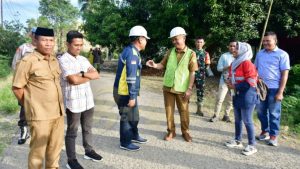 Pemerintah dan Warga Bersinergi, Bupati Saipul Mbuinga Resmikan Proyek Jalan di Randangan