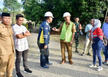 Pemerintah dan Warga Bersinergi, Bupati Saipul Mbuinga Resmikan Proyek Jalan di Randangan