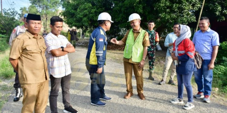 Pemerintah dan Warga Bersinergi, Bupati Saipul Mbuinga Resmikan Proyek Jalan di Randangan