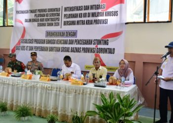 Gelar Pelayanan KB Serentak, Bupati Saipul Mbuinga Tekankan Pentingnya Penanganan Stunting