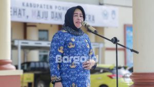 Wabup Suharsi Igirisa Pimpin Apel Korpri, Serahkan SK CPNS dan SK Pensiun
