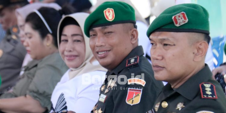 Wabup Suharsi Igirisa Hadiri Sertijab Danyonif 713 Satya Tama Gorontalo