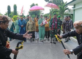 Pisah Sambut Dandim Pohuwato, Letkol Madiyan Surya Resmi Jabat Komandan Baru