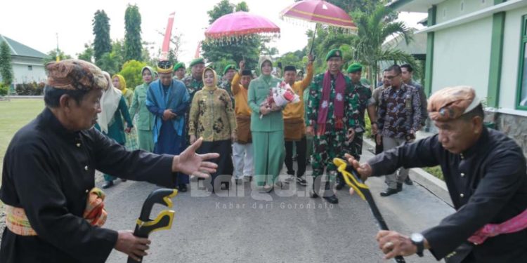 Pisah Sambut Dandim Pohuwato, Letkol Madiyan Surya Resmi Jabat Komandan Baru