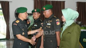 Brigjen TNI Hari Pahlawantoro Pimpin Serah Terima Jabatan di Korem 133/NW, 1 diantaranya Letkol Inf Aribowo Dwi Hartanto