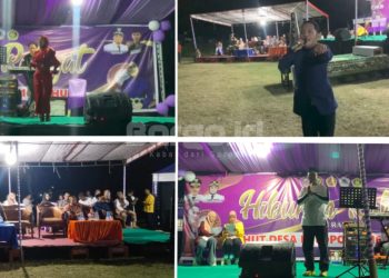 Puncak HUT Desa Palopo ke-16, Ribuan Warga Antusias Nikmati Hiburan Rakyat