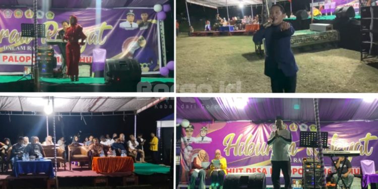 Puncak HUT Desa Palopo ke-16, Ribuan Warga Antusias Nikmati Hiburan Rakyat