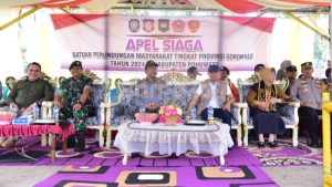 Apel Siaga Satlinmas Tingkat Provinsi Gorontalo Digelar di Pohuwato