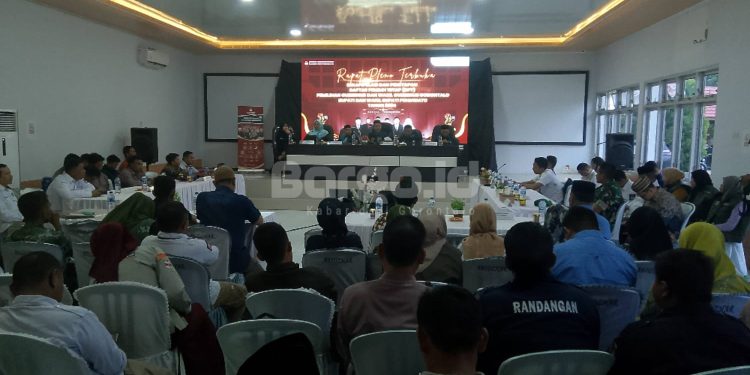 Rapat Pleno Rekapitulasi dan Penetapan Daftar Pemilih Tetap, Pohuwato Nol Data Ganda di DPT Pilkada 2024