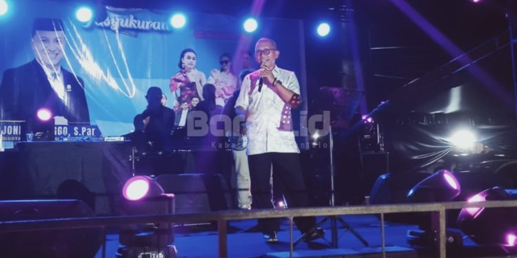 Tasyakuran Aleg Deprov Gorontalo Djoni Dalanggo, Ketua DPD Nasdem Pohuwato Beri Pesan Penuh Makna