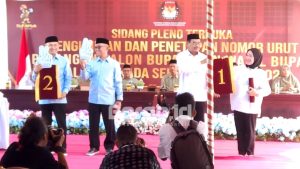 Nomor Urut Paslon Ditetapkan, Saipul-Iwan dan Yusri-Fatma Resmi Berlaga di Pilkada Pohuwato