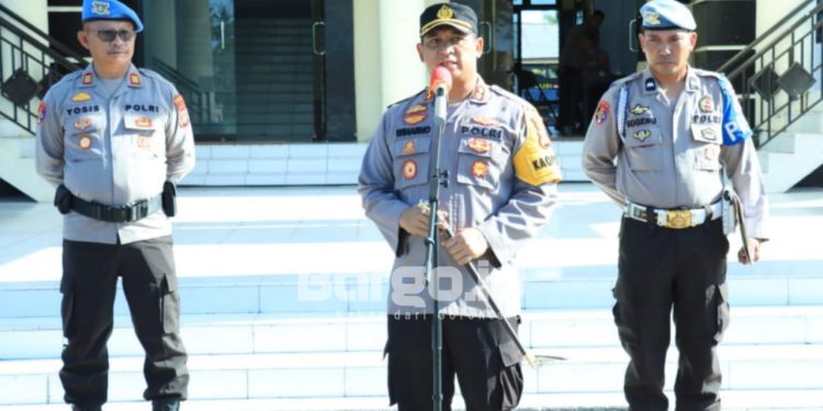 227 Personel Dikerahkan untuk Pengamanan Kampanye Pemilukada di Pohuwato