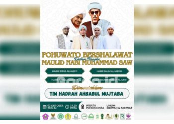 Maulid Akbar di Pohuwato: Dua Hari Penuh Keberkahan Bersama Para Ulama dan Habaib
