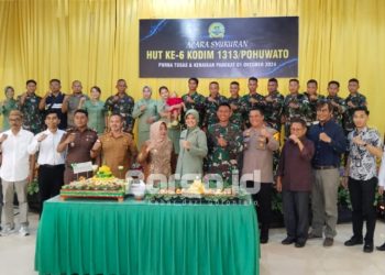 Kenaikan Pangkat Prajurit Kodim 1313/Pohuwato: Penghargaan atas Dedikasi dan Prestasi