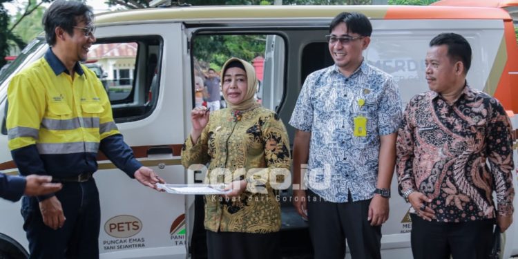 Dukung Pelayanan Kesehatan, PGP Serahkan Mobil Kesehatan ke Puskesmas Buntulia